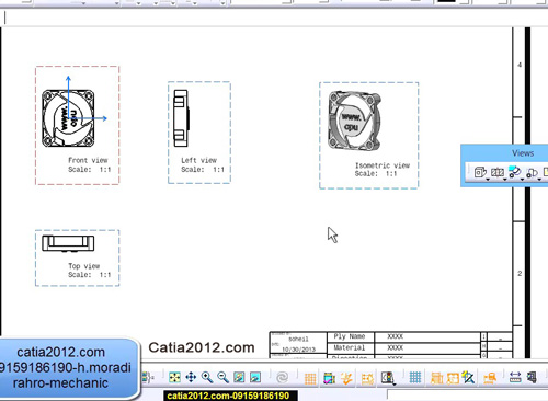 آموزش طراحی از روی مدل های شکسته شده یا نقشه آموزش کتیا طراحی از روی مدل های شکسته شده یا نقشه